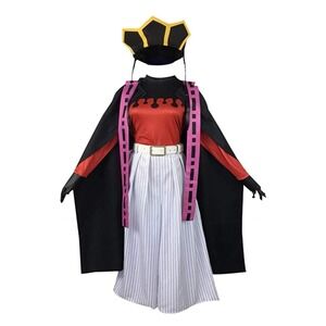 AwwwCos anime Cosplay Costume Kimono Outfit Monk Robe Cloak Dress size M
